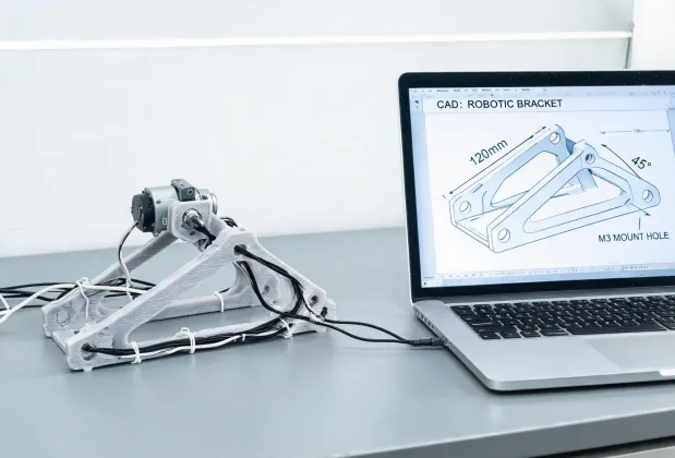 Robotics 3D printed bracket